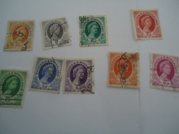 RHODESIA  NYASALAND  USED STAMPS 9 QUEEN - Rhodesia & Nyasaland (1954-1963)