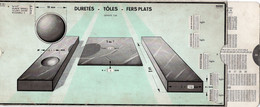 Règle à Calcul Coulissante  MARO  DURETÉS TÔLES FERS PLATS Moment De Résistance - Other & Unclassified