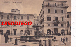 VELLETRI - PIAZZA MAZZINI   F/PICCOLO VIAGGIATA  BELLA ANIMAZIONE - Velletri