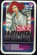 Carte à Collectionner Révèle Ton Pouvoir Marvel 2021 E. Leclerc Black Widow 92 - Other & Unclassified