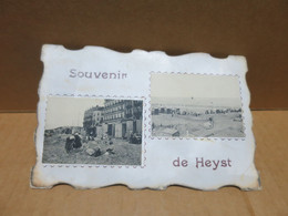 HEYST HEIST  (Belgique) Carte Souvenir à Deux Vues - Heist