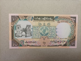 Billete De Sudan De 10 Pounds, Año 1991, UNC - Soudan