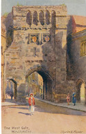 XUK.293  WINCHESTER - The West Gate - Tuck Postcard - Winchester