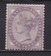 UK 1881 Mint Hinged Stamp(s)  Victoria 1d Violet Nr. 65, Scan 14006 - Ongebruikt