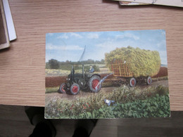 Tractor Old Postcards - Tracteurs