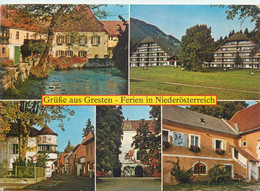 Postcard Austria Gresten Multi View - Scheibbs