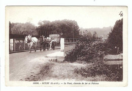 10090. - BUTRY  ( S.- Et- O.)  - Le Pont , Chemin De Fer Et Piétons - Butry