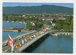 AK 096165 SWITZERLAND - Zürich - Quaibrücke - Kongreßhaus - Enge Und Ütliberg - Enge