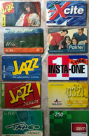 PAKISTAN MobilE  : 10 DIFFERENT CARDS AS PICTURED ( Lot 2 ) USED - Pakistan