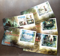 New Zealand The Chronicles Of Narnia 2008 Movie Film King Queen (FDC) - Covers & Documents