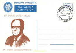 487140 MNH ANDORRA. Vegueria 1982 M.I. VEGUER EPISCOPAL (1934/1972) - Bischöfliche Viguerie