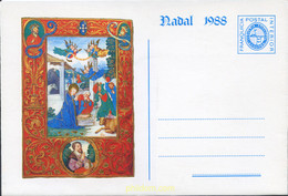 260034 MNH ANDORRA. Vegueria 1988 NAVIDAD - Viguerie Episcopale