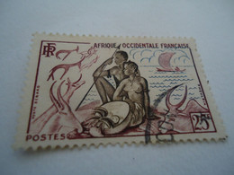 AFRIQUE OCCIDENTALE  FRANCE  USED  STAMPS  FAMILY - Otros & Sin Clasificación