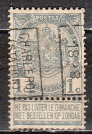 PRE142B  Armoiries - Bonne Valeur - Charleroi (Station) 1898 - MNG - LOOK!!!! - Roller Precancels 1894-99