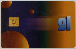 FRANCE - Chip - Smart Card Demo - Gilles Leroux - Space - Used - Telefoonkaarten Voor Particulieren