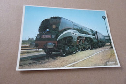 LOCOMOTIVE 232 U I SNCF..1949..MUSEE DU CHEMIN DE FER MULHOUSE - Matériel