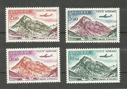 Andorre Français POSTE AERIENNE N° 5 à 8 Neufs** Cote 12€ - Posta Aerea