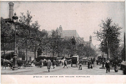 CPA PARIS Les Halles Centrales Un Matin (1245947) - Petits Métiers à Paris