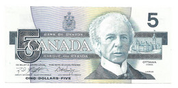 CAN03 - 5 DOLLARI CANADESI - OTTIMA CONSERVAZIONE - OTTAWA 1986 - Canada