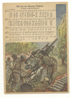 Flakscheinwerfer - DCA Allemande Et Chant Militaire / Originale Und Druck Genehmigt Durch Das O.K.W. Berlin(Trés Rares) - Guerre 1939-45