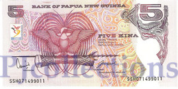 PAPUA NEW GUINEA 5 KINA 2007 PICK 34 UNC - Papouasie-Nouvelle-Guinée