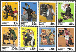 CONGO - BRAZZAVILLE # FROM 1981 STAMPWORLD 707-14** - Neufs