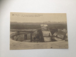 Knocke  Knokke Un Canon De La Grande Batterie Wilhem II  BATTERIE EERSTE WERELDOORLOG - Knokke