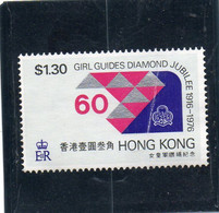 1976 Hong Kong - 60° Ann. Ragazze Guida - Oblitérés