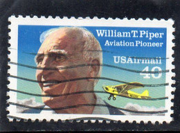 1993 Stati Uniti - William T. Piper - Pioniere Dell'aviazione - Usati