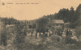 LANKLAER  JARDIN ANGLAIS DE L'HOTEL  BEAU SEJOUR      2 SCANS - Dilsen-Stokkem