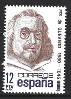 ESPAGNE. N°2248 De 1981. Francisco De Quevedo Y Villegas. - Ecrivains