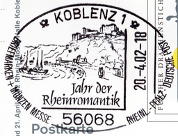 86536) BRD - ✉ PSo 79 Codiert Mit So-⨀ 56068 KOBLENZ 1 Vom 20.04.2002 - Jahr Der Rheinromantik - Affrancature Meccaniche Rosse (EMA)