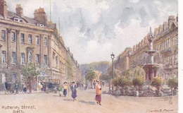 XUK.298  BATH - Pulteney Street - Tuck Postcard - Bath