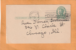 United States 1933 Card Mailed - 1921-40