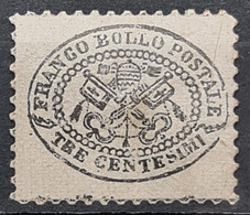 ROMAN STATES 1868 - MLH - Sc# 20 - Kirchenstaaten