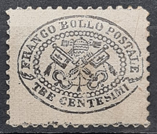 ROMAN STATES 1868 - MLH - Sc# 20 - Estados Pontificados