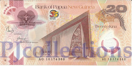 PAPUA NEW GUINEA 20 KINA 2010 PICK 41 POLYMER UNC - Papoea-Nieuw-Guinea