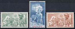 Martinique Timbres-poste  Aérienne N°1* à 3* Neufs Charnières TB Cote  : 3.50€ - Airmail