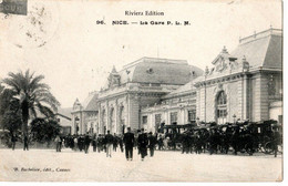 NICE - LA GARE - VG FP - C6076 - Ferrovie – Stazione