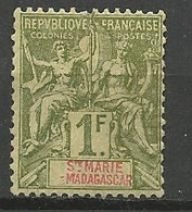 ST MARIE DE MADAGASCAR N° 13 NEUF*  RESTE DE CHARNIERE / MH - Nuevos