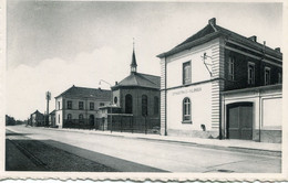 1954 Kaart Van Beveren Waas St Martinus Kliniek - Uitg. Mertens - STRAAT ZONDER VERKEER - Beveren-Waas