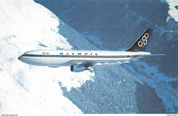 COMPAGNIE HELLÉNIQUE OLYMPIC AIRWAYS -AIRBUS A300►ATHANASSIADIS BROS - ATHENS CPM ♦♦♦ - 1946-....: Modern Era