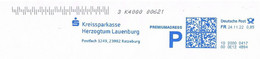 Deutschland Absenderfreistempel Ratzeburg - Kreissparkasse Lauenburg - Meterstamp, EMA, Frankit, Premiumadress - Affrancature Meccaniche Rosse (EMA)