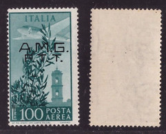 Trieste AMG-FTT, 100 Lire Posta Aerea Del 1948 Nuovo **    -ES32 - Luchtpost