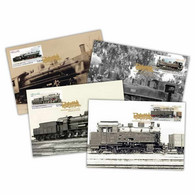 D0180# Grecia 2015. TM. Set Trenes De Grecia (M) - Maximum Cards & Covers