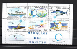 Wallis Et Futuna - Marquage Des Bonites - Parfait état - Neuf - Hojas Y Bloques