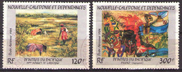 NOUVELLE CALEDONIE - POSTE AERIENNE  1984  Mi 748-749  USED - Gebraucht