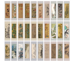 China Bookmark，Famous Paintings Handed Down From Generation To Generation In Ancient China，30 Bookmarks - Marque-Pages