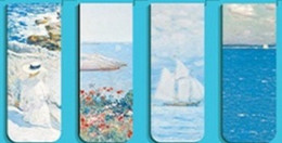 China Magnet Bookmark，Childe Painting，4 Bookmarks - Marque-Pages