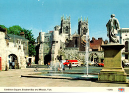 YORK - Exhibition Square, Bootham Bar And Minster - York